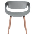 ΠΟΛΥΘΡΟΝΑ ΠΟΛΥΠΡΟΠΥΛΕΝΙΟΥ MAGGIE HM8600.10 ΣΕ ΓΚΡΙ ΧΡΩΜΑ 59x53x80Υ εκ.