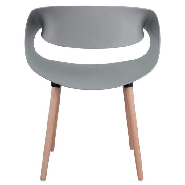 ΠΟΛΥΘΡΟΝΑ ΠΟΛΥΠΡΟΠΥΛΕΝΙΟΥ MAGGIE HM8600.10 ΣΕ ΓΚΡΙ ΧΡΩΜΑ 59x53x80Υ εκ.