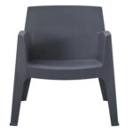 ΠΟΛΥΘΡΟΝΑ ΠΟΛΥΠΡΟΠΥΛΕΝΙΟΥ LOUNGE SLEEK HM6365.10 ΓΚΡΙ 62,5x48,5x73Υεκ.