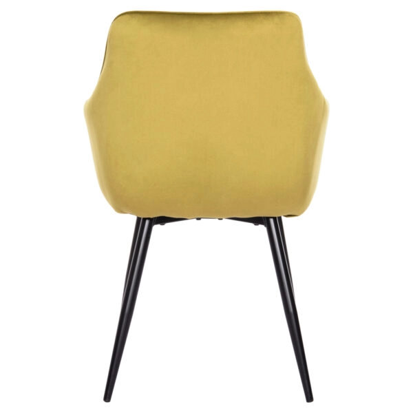 ΠΟΛΥΘΡΟΝΑ ΤΡΑΠΕΖΑΡΙΑΣ LATRELL HM8582.07 ΒΕΛΟΥΔΟ ΛΑΔΙ-ΜΕΤΑΛΛΙΚΑ ΠΟΔΙΑ 55x57x84Υεκ.