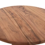 ΣΕΤ 3 ΣΤΡΟΓΓΥΛΑ ΤΡΑΠΕΖΑΚΙΑ ΣΑΛΟΝΙΟΥ DRENT HM18349 ΞΥΛΟ ΑΚΑΚΙΑΣ Φ50x60Υεκ