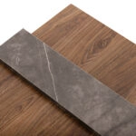 ΤΡΑΠΕΖΙ ΣΑΛΟΝΙΟΥ WILMA HM8950.13 ΜΕΛΑΜΙΝΗ ΣΕ ΦΥΣΙΚΟ-ΓΚΡΙ ΠΕΤΡΑ 80Χ50Χ35Υ εκ.