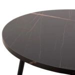 ΤΡΑΠΕΖΙΑ ΣΑΛΟΝΙΟΥ 2ΤΜΧ CUPPER HM9878.13 ΜΕΛΑΜΙΝΗ ΜΑΥΡΟ ΜΑΡΜΑΡΟ-ΜΑΥΡΟ ΜΕΤΑΛΛΟ