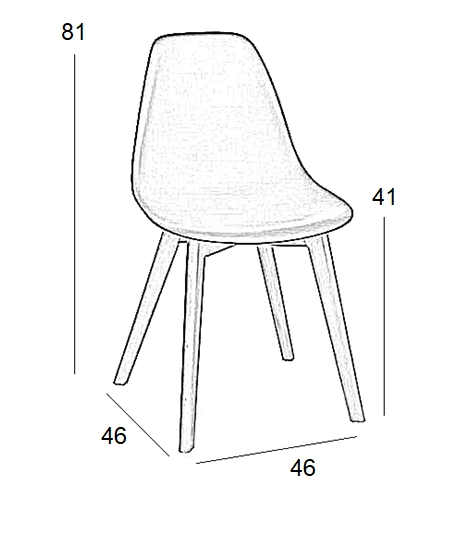 LOFT PLUS ΚΑΡΕΚΛΑ ΜΑΥΡΗ(Σ4)ΡΡ - ΞΥΛΟ/PP - ΜΑΥΡΟ
