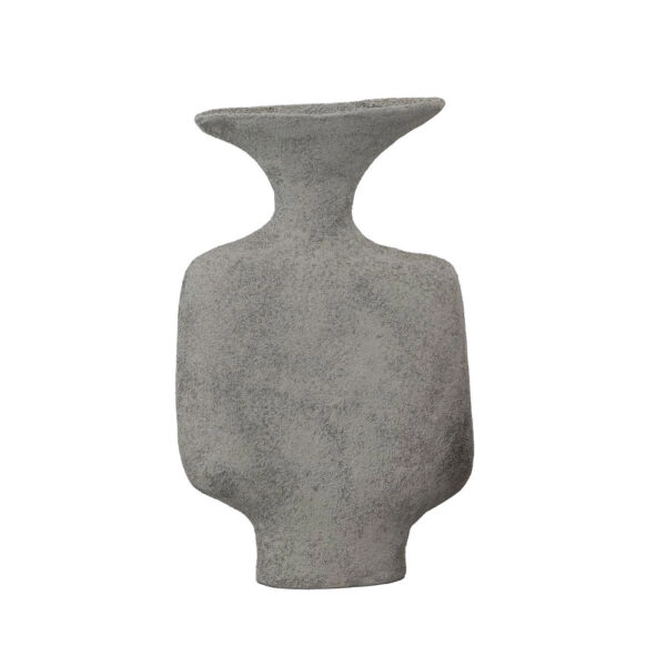 RUSTIC ΒΑΖΟ 18.5x7x29 ΑΛΟΥΜΙΝΙΟ ΜΑΥΡΟ