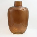 VIDRIO ΒΑΖΟ 25x25x38 ΓΥΑΛΙ CARAMEL