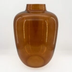 VIDRIO ΒΑΖΟ 34x34x48 ΓΥΑΛΙ CARAMEL