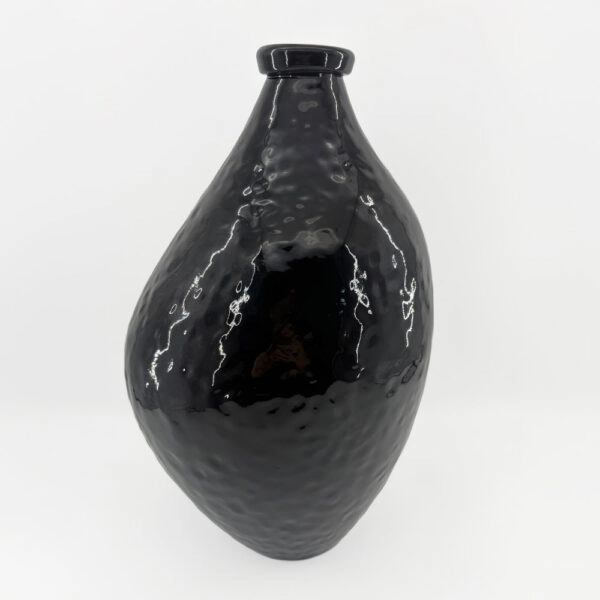 SPICE ΒΑΖΟ 22x22x35.5 ΓΥΑΛΙ ΜΑΥΡΟ