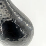 SPICE ΒΑΖΟ 22x22x35.5 ΓΥΑΛΙ ΜΑΥΡΟ