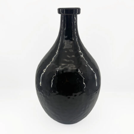 FLACON ΒΑΖΟ 27.5x27.5x46 ΓΥΑΛΙ ΜΑΥΡΟ