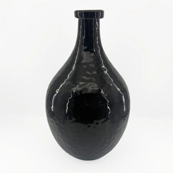 FLACON ΒΑΖΟ 27.5x27.5x46 ΓΥΑΛΙ ΜΑΥΡΟ