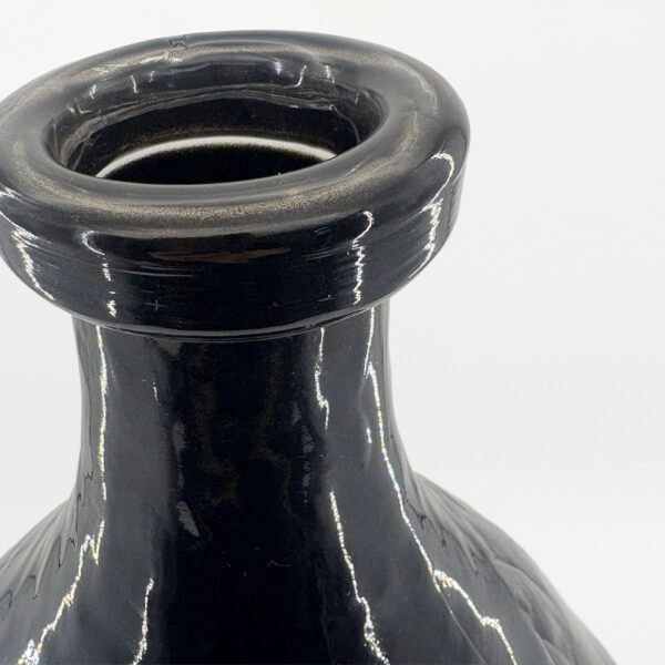 FLACON ΒΑΖΟ 27.5x27.5x46 ΓΥΑΛΙ ΜΑΥΡΟ