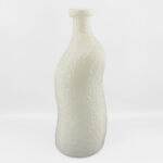 ROMAIN ΒΑΖΟ 15.5x15.5x40 ΓΥΑΛΙ ΑΣΠΡΟ