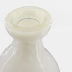 ROMAIN ΒΑΖΟ 15.5x15.5x40 ΓΥΑΛΙ ΑΣΠΡΟ