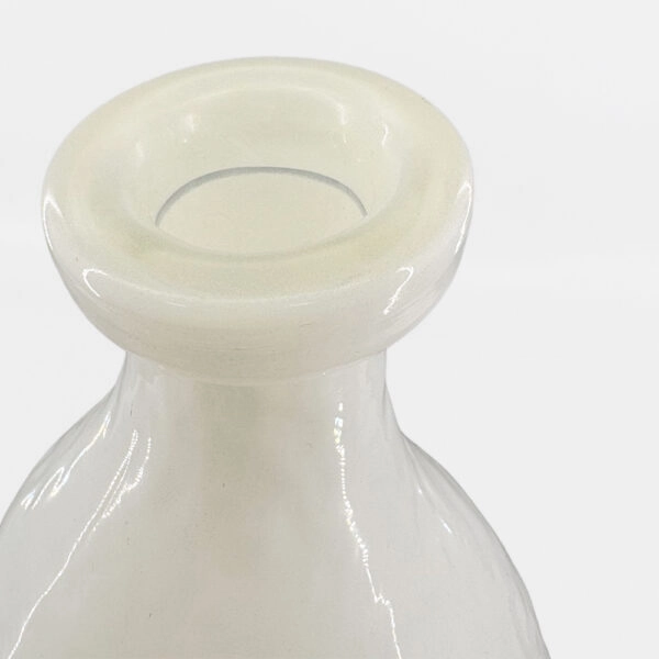 ROMAIN ΒΑΖΟ 15.5x15.5x40 ΓΥΑΛΙ ΑΣΠΡΟ