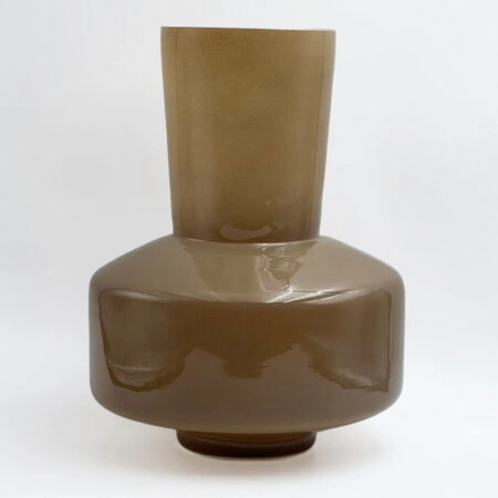 OPAC ΒΑΖΟ 20x20x25 ΓΥΑΛΙ ΚΑΦΕ ΑΝΟΙΧΤΟ