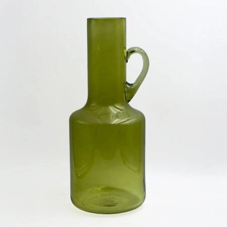 ARTISAN ΒΑΖΟ 14x14x35cm ΓΥΑΛΙ ΠΡΑΣΙΝΟ