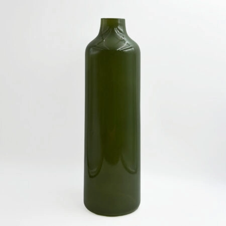 FINO ΒΑΖΟ 12x12x39.5cm ΓΥΑΛΙ ΠΡΑΣΙΝΟ