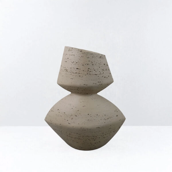 LOOMA I ΒΑΖΟ 28.5x15.5x34.5 RESIN ΚΑΦΕ