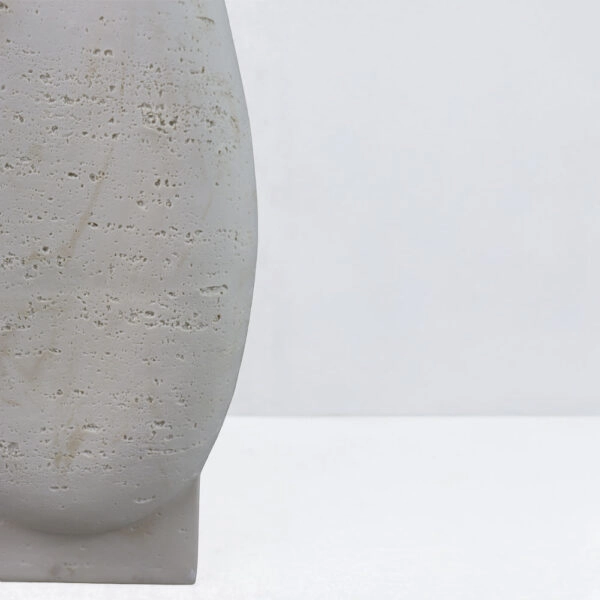 ORBIX II ΒΑΖΟ 19.5x13x35 RESIN ΜΠΕΖ