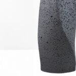 VOID II ΒΑΖΟ 16.5x14.5x39 RESIN ΜΑΥΡΟ