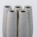 ORIN III ΒΑΖΟ 23x15.5x38 RESIN ΜΠΕΖ