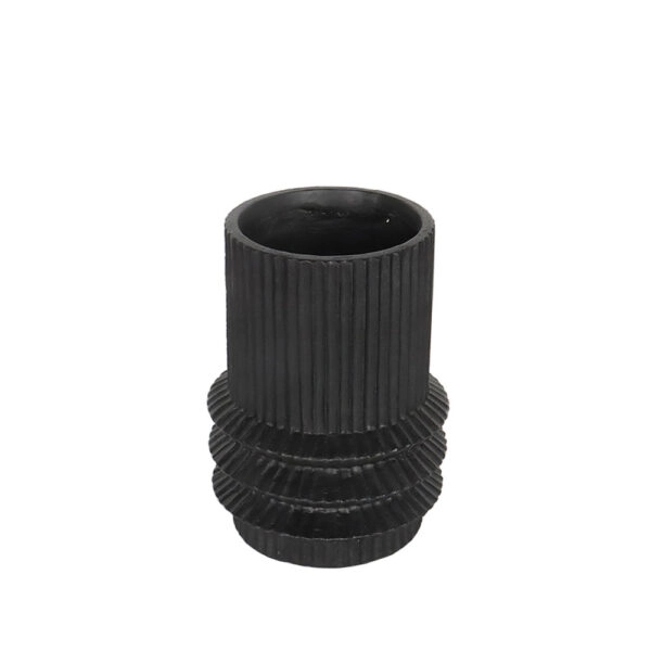 HELIX ΒΑΖΟ 25x25x34.5 MgO ΜΑΥΡΟ