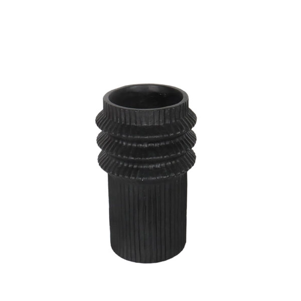 HELIX ΒΑΖΟ 25.5x25.5x42.5 MgO ΜΑΥΡΟ