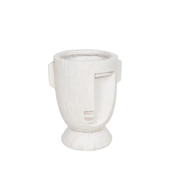 MUSE ΒΑΖΟ 23x20x28 MgO ΑΣΠΡΟ