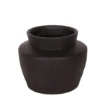 ARDINE ΒΑΖΟ 40x40x33 MgO ΜΑΥΡΟ