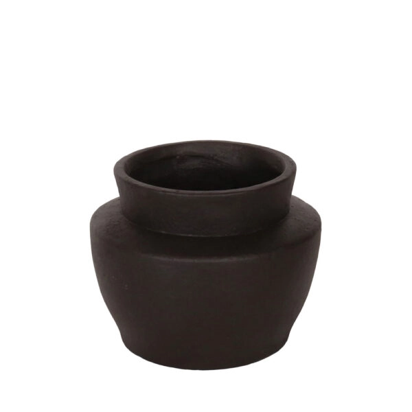 ARDINE ΒΑΖΟ 25x25x20 MgO ΜΑΥΡΟ