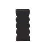 VEI ΒΑΖΟ 14.5x7x30.5 ΚΕΡΑΜΙΚΟ ΜΑΥΡΟ