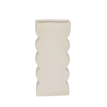 VEI ΒΑΖΟ 14.5x7x30.5 ΚΕΡΑΜΙΚΟ ΛΕΥΚΟ