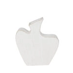 NIRA ΒΑΖΟ 30.5x8x35 ΜΕΤΑΛΛΟ ΛΕΥΚΟ