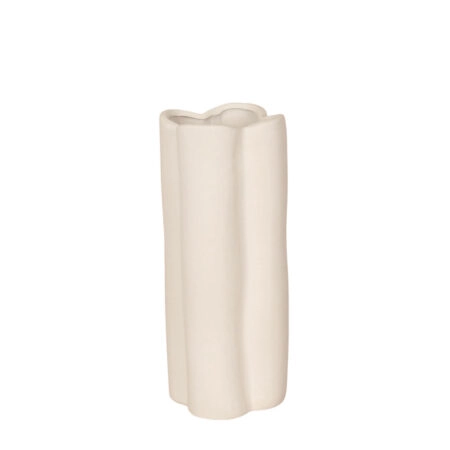 KERA ΒΑΖΟ 12x12x28 ΚΕΡΑΜΙΚΟ ΛΕΥΚΟ