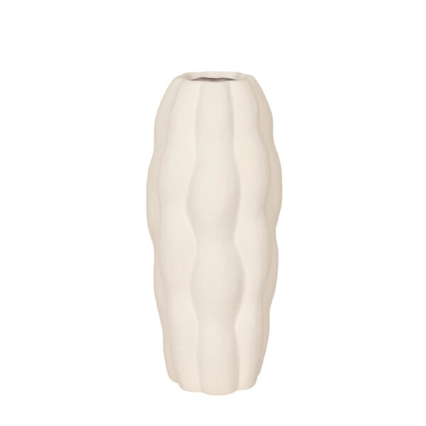 MIRA ΒΑΖΟ 15x15x35.5 ΚΕΡΑΜΙΚΟ ΛΕΥΚΟ