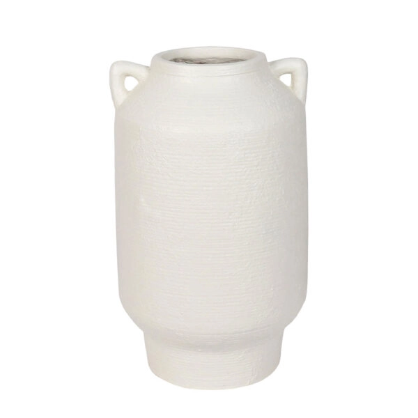 FORA ΒΑΖΟ 30x30x50cm MgO ΛΕΥΚΟ