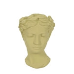 CEM ΒΑΖΟ 18x17x26.5cm CEMENT ΠΡΑΣΙΝΟ ΑΝΟΙΧΤΟ