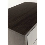 SPECCHIO ΚΟΜΟΔΙΝΟ 2ΣΥΡΤΑΡΙΑ ΜΑΥΡΟ OAK ΚΑΘΡΕΠΤΗΣ 58x39xH55cm