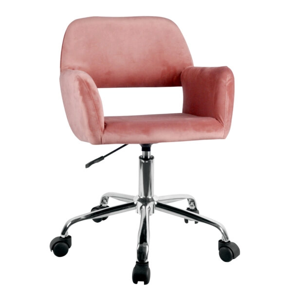 Καρέκλα Γραφείου KLOI Σάπιο Μήλο Βελούδο 37x42x78-90cm