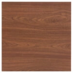 Τραπέζι Τραπεζαρίας ArteLibre BROOKWYN Καρυδί/Μαύρο Μέταλλο/Μοριοσανίδα 60x60x74cm