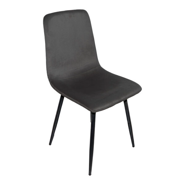 Τραπεζαρία Balou-Grato  σετ 5τεμ μαύρο Φ100x73εκ