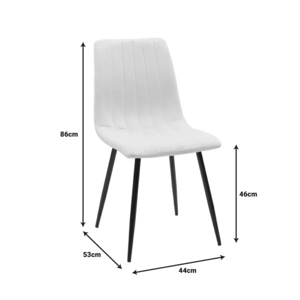 Τραπεζαρία Balou-Noor  σετ 5τεμ MDF μαύρο-κίτρινο Φ120x73εκ