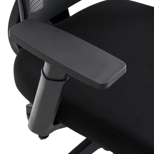 Καρέκλα γραφείου διευθυντή Cadrey mesh μαύρο 67x64x120-128εκ