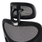 Καρέκλα γραφείου διευθυντή Cadrey mesh μαύρο 67x64x120-128εκ