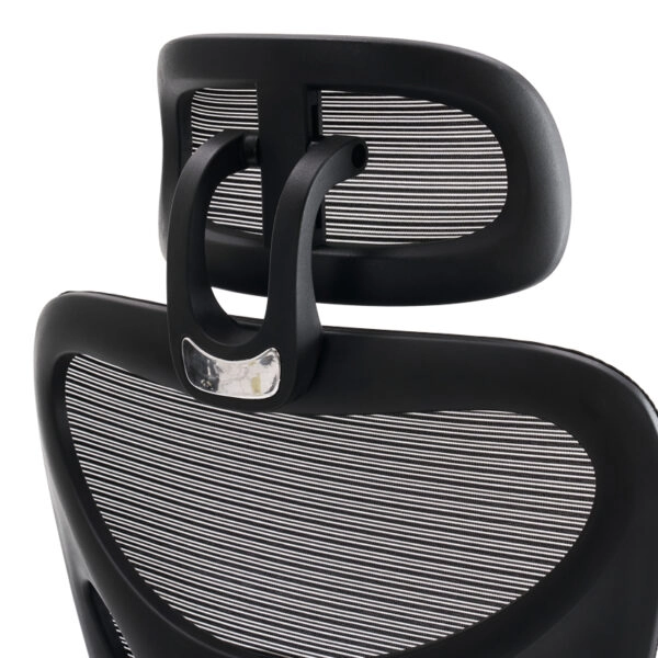 Καρέκλα γραφείου διευθυντή Cadrey mesh μαύρο 67x64x120-128εκ