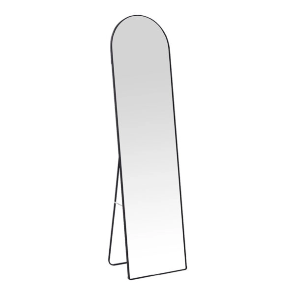 Καθρέπτης Plaza αλουμίνιο σε μαύρη απόχρωση 40x28x150εκ