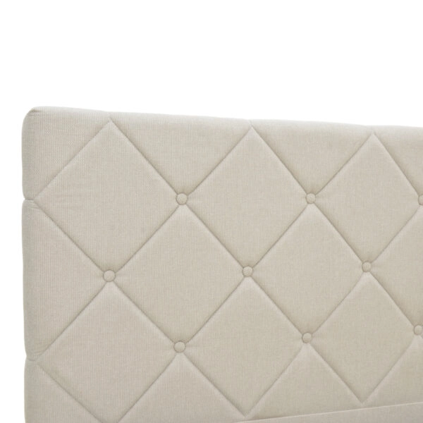 Κρεβάτι Dreamie  με αποθηκευτικό χώρο ύφασμα μπεζ 160x200εκ