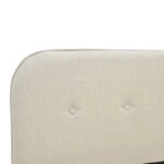 Κρεβάτι LumiLux  ύφασμα σε μπεζ απόχρωση 160x200εκ