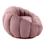 Καναπές Embrace  βελούδο σε σάπιο μήλο απόχρωση 180x105x65εκ